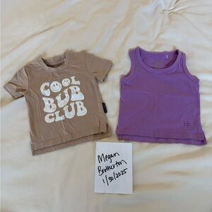 Little Bipsy 6-12 month top bundle